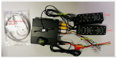 उच्च परिशुद्धता जीपीआरएस जीएसएम वाहन डिजिटल वीडियो रिकॉर्डर पीपल काउंटर इंटीग्रेशन के साथ