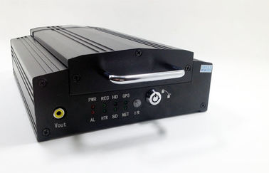 HDD &amp;amp; SD कार्ड 4 चैनल मोबाइल डीवीआर शॉकप्रूफ, डिजिटल मोबाइल कार DVR H 264