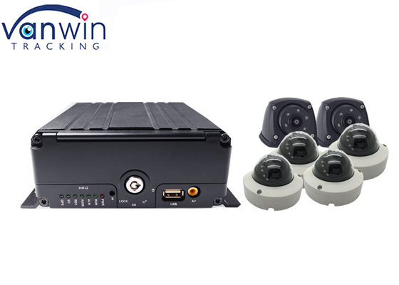 6ch 4G AHD 1080P सुरक्षा कैमरा सिस्टम वाहनों के बेड़े प्रबंधन के लिए फोन से जुड़ता है