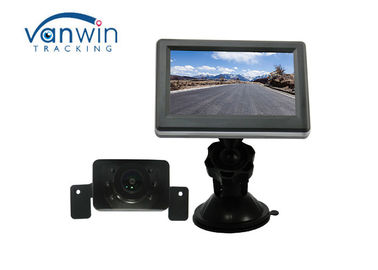मिनी पोर्टेबल टीएफटी कार मॉनिटर 4.3 ”2.4 जी डिजिटल वायरलेस रिवर्सिंग कैमरा सिस्टम