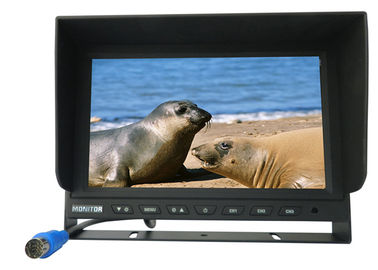 Sturdy 4CH 1080P LCD क्वाड कार वीडियो मॉनिटर DVR 12 ~ 24V 4 चैनल एचडी इनपुट के साथ