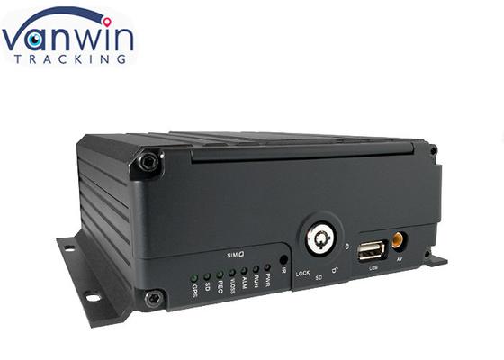 4G GPS 8ch HDD मोबाइल वीडियो रिकॉर्डर वाईफ़ाई वाहन बेड़े निगरानी प्रणाली के साथ