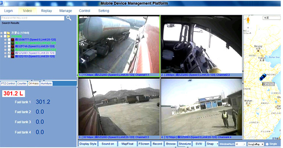 IP67 ट्रक संधारित्र ईंधन स्तर तेल सेंसर डीवीआर सहायक उपकरण