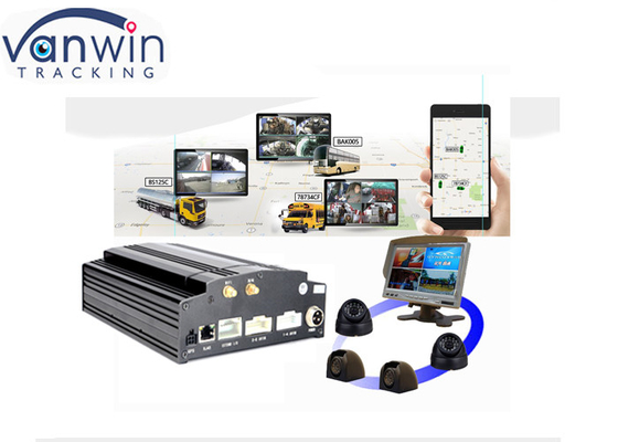 4ch 8ch AHD 1080P HDD SD स्कूल बस GPS कार dvr वीडियो मॉनिटरिंग सिस्टम