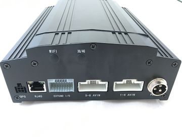 वाहन MDVR D1 H.264 HDD 4G GPS 8channel DVr सुरक्षा प्रणाली