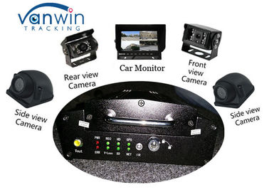 वीपीएन वाहन ट्रैकिंग वीडियो सिस्टम 3 जी मोबाइल डीवीआर जीपीएस कार मोबाइल डीवीआर 4 एचडी कैमरा के साथ