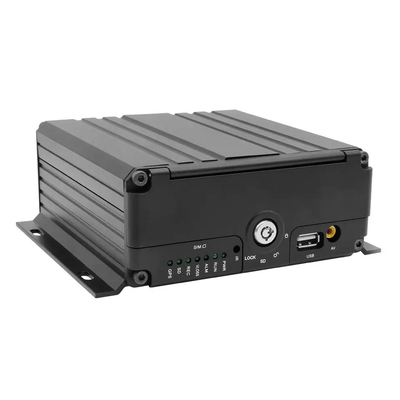 ट्रक बस दूरस्थ वाहन नेटवर्क निगरानी के लिए HDD SSD समर्थन के साथ 4G जीपीएस वाईफाई MNVR