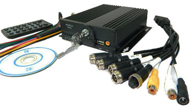 VCH, RJ45, इंटरकॉम के साथ 4CH डुअल SD स्लॉट्स डिजिटल वीडियो रिकॉर्डर 1080P GPS WIFI 4G MDVR