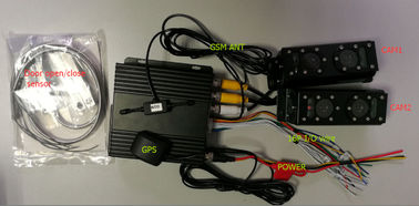 जीपीआरएस 3 जी बस ऑटोमैटिक काउंट पीपल सिस्टम एचडीडी या एसडी कार्ड रिकॉर्डर के साथ
