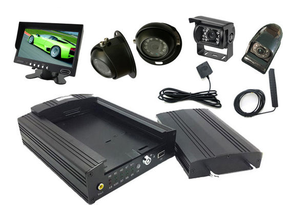 बसें HD मोबाइल DVR 4G LTE GPS WIFI 4CH 1080P HDD / SSD RJ45 नेटवर्क पोर्ट विथ कैनबस