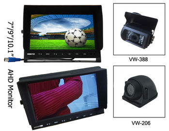 वाणिज्यिक / वाहन उपयोग के लिए 3CH AV इनपुट के साथ 9 इंच एचडी कार एलसीडी मॉनिटर कैमरा