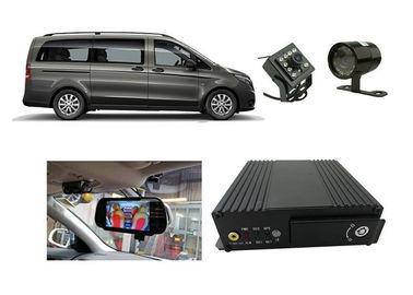 टैक्सी फ्लेट्स के लिए मिनी H.264 GPS WIFI मोबाइल DVR 4CH रियल टाइम एसडी कार्ड