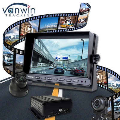 वाहन के लिए 9 इंच AHD 1080P MDVR मॉनिटर 8 चैनल फुल एचडी स्प्लिट डिस्प्ले मॉनिटर