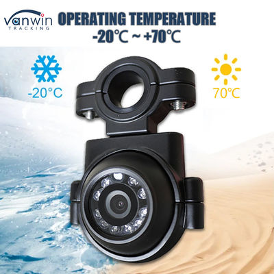 AHD 1080P IP69K साइड व्यू कैमरा के साथ नाइट विजन वाहन सीसीटीवी कैमरा बस ट्रक के लिए