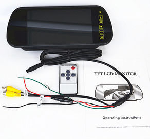 कार के लिए 7 इंच कार वीडियो स्क्रीन निगरानी मिरर बैकअप TFT मॉनिटर