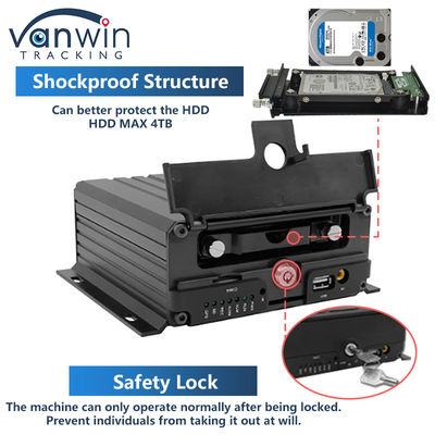 4 चैनल एडीएएस डीएसएम कार डीवीआर के साथ 4 जी जीपीएस एएचडी कैमरा एसडी कार्ड वीडियो रिकॉर्डर प्रशिक्षण कार ड्राइविंग ट्रक बस के लिए मोबाइल डीवीआर