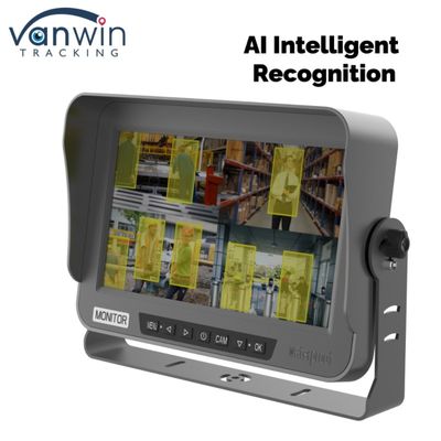 4 CH AI वाहन निगरानी प्रणाली IPX69 जलरोधक विस्फोट-सबूत 10 इंच AHD डिस्प्ले