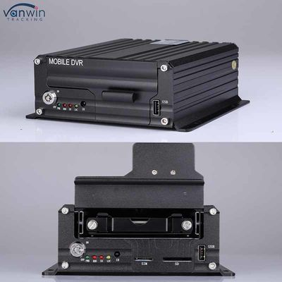 अनुकूलित 1080P 4CH एमडीवीआर ड्राइविंग रिकॉर्डर के साथ 3 जी 4 जीपीएस वाईफाई बस वाहन ट्रक 4 चैनल फ्लीट प्रबंधन मोबाइल डीवीआर सिस्टम