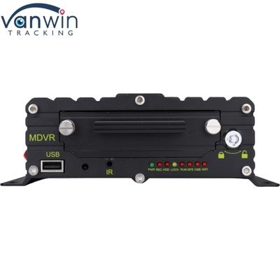 4CH हार्ड डिस्क मोबाइल NVR 1080P वाहन निगरानी प्रणाली