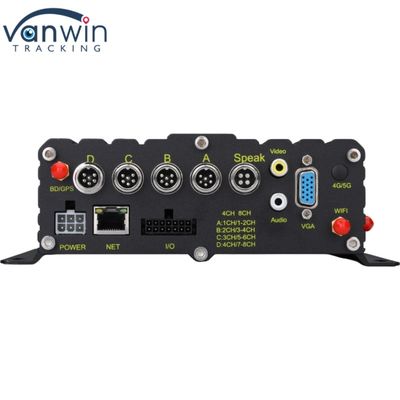 प्रत्येक बेड़े के लिए 4G जीपीएस के साथ व्यावसायिक वाहन निगरानी प्रणाली 4 CH HDD MNVR