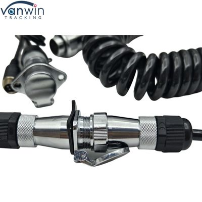 12V इलेक्ट्रॉनिक वायर कैमरा केबल ट्रक बस ट्रैक्टर रियर व्यू कैमरों के लिए संपर्क सामग्री कॉपर सुरक्षा स्तर IP68