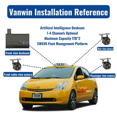 DC 12V मिनी Cmsv7 H.265 1080P वाहन कैमरा ऑटो डैश कैमरा Mdvr 4g जीपीएस रिमोट कंट्रोल रिकॉर्डर 1-4 चैनल डैशकैम Cmsv6 प्लेटफॉर्म मोबाइल Mdvr