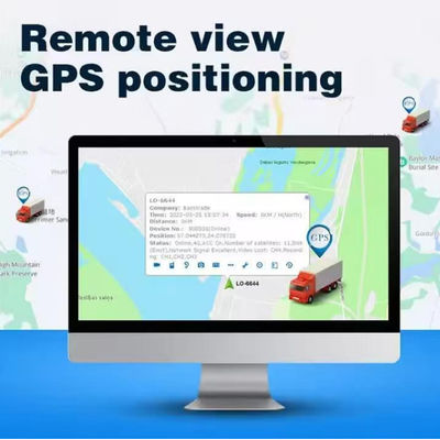 1080P 4CH मोबाइल डीवीआर 4G सिम वाईफाई जीपीएस वीडियो वाहन ट्रक सीसीटीवी कैमरा सिस्टम डीवीआर के साथ