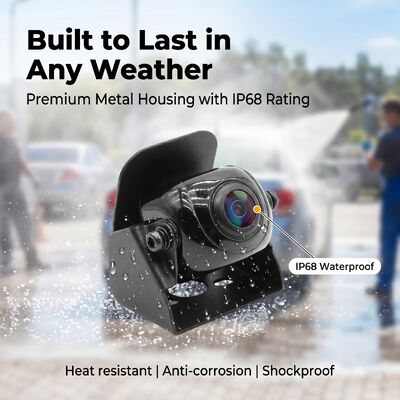 Mini Hidden Reversing Camera High-Definition Night Vision Waterproof Truck Side View Camera IP68 Hidden Camera
