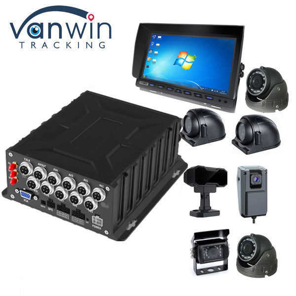 Hisilicon चिप के साथ नया आगमन 8CH 1080P HDD मोबाइल DVR, 4TB HDD स्टोरेज, 4G GPS WIFI का समर्थन करता है
