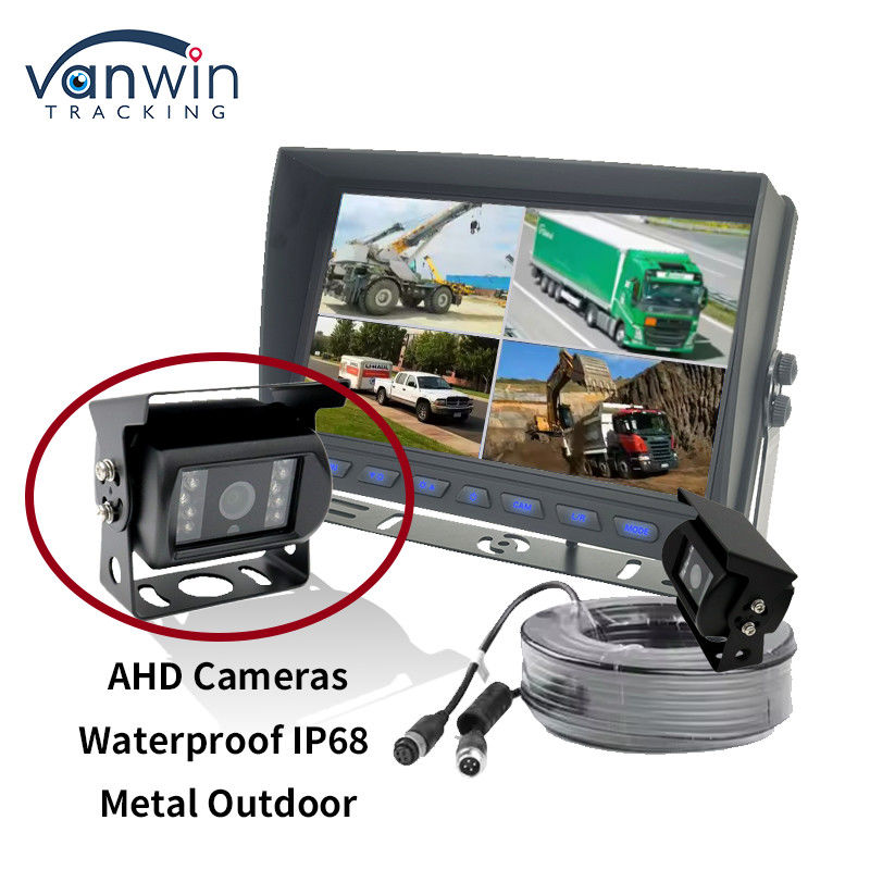 सुपर वाइड एंगल IP68 1080P AHD कार निगरानी कैमरा बस ट्रक ट्रेलर वैन वाहन कैमरा के लिए
