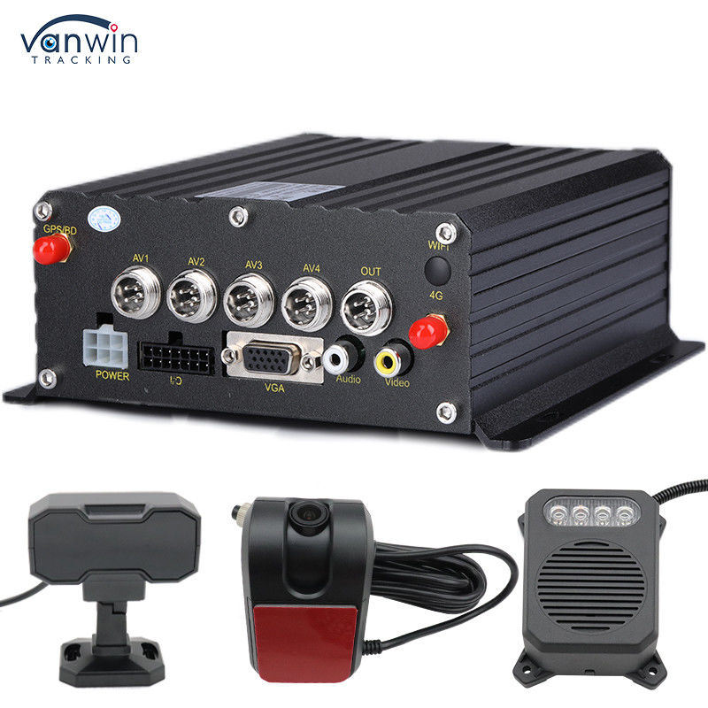 ADAS वाहन सुरक्षा निगरानी रिकॉर्डर 8CH ग्लोबल पोजिशनिंग SSD रिकॉर्डर MDVR